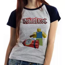 blusa feminina baby look roblox skins top game jogo pc bloco