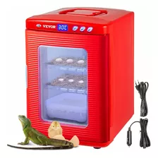 Vevor Incubadora Para Reptil O Anfibio Automática 25l Color Rojo