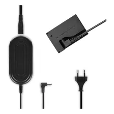 Adaptador Ack-e15 Acoplador Dummy Dr-e15 P/ Canon Sl1 Bivolt Cor Preto