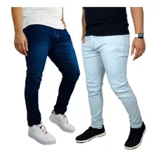 Kit 2 Calças Masculinas Jeans Elastano Licra Premium