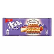 Chocolate Milka Strawberry Cheesecake 300 Gr Mmmax