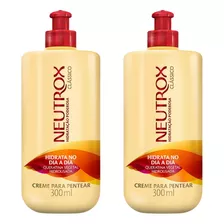 Creme Para Pentear Neutrox 300ml Classico-kit C/2un