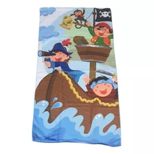 Toalha De Praia Infantil 60cm X 1,10m Meninos