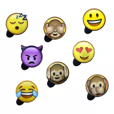 Placas Divertidas Emojis Zap Zap C/ 8 Unid.