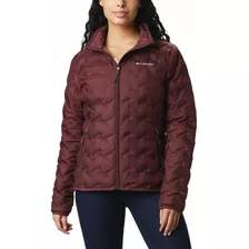 Campera Columbia Delta Rid Mujer (malbec)