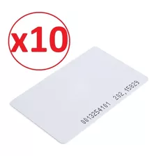 Pack 10 U. Tarjeta Rfid 125 Khz Tarjeta Apertura Impotec