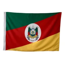 Bandeira Rio Grande Do Sul Sublimada 2panos (1,28 X 0,90) 