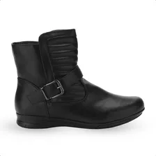 Bota Feminino Mooncity 71087 Cano Baixo Flat