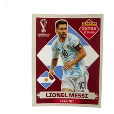 Figurinha Extra Legend Lionel Messi Copa Do Mundo 2022 Bordo