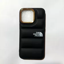 Carcasa Puffer Acolchada Para iPhone Varios Modelos Y Color