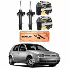 Par Amortecedor Dianteiro Golf 2001 2002 Monroe + Kit Axios