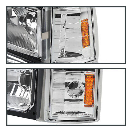 Fits 94-98 Gmc C10 Sierra Suburban Headlights Bumper Cor Oag Foto 5