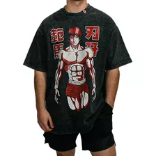 Playera Oversized Camiseta Fresafit Manga Corta Baki 1