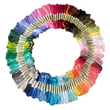 Cuerdas De Algodon 50 Ovillos De Algodon De Color Arco Iris