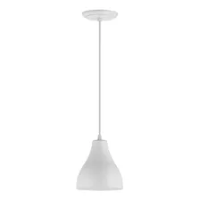 Pendente Luminária Lustre Branco Moderno Sino 311 