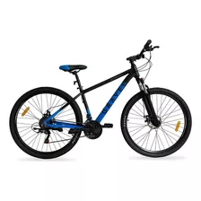 Gravel Bicicleta De Montaña Everest Mtb R26 21v Shimano Color Azul/negro Tamaño Del Cuadro 26
