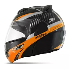 Capacete Fechado Escamoteável Pr Tork V-pro Jet Carbon