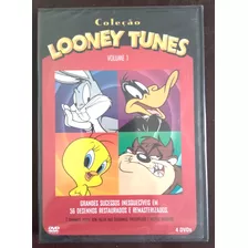 Coleção Looney Tunes - Volume 1 - Box Com 4 Dvds