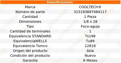 (1) Bulbo Indicador Temperatura Mazda Rx-7 1.3l R2 88/95 Foto 2