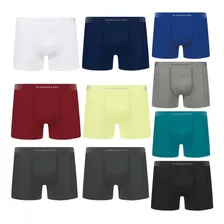 Cueca Box Selene Sem Costura Kit Com Boxer 6 Peças 1ª Linha Original + Brinde Especial 