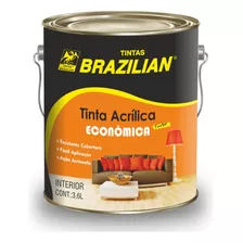 Tinta De Parede Marrom Brazilian Fosco 3,2l