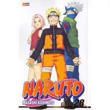 Naruto Gold Vol. 28, De Kishimoto, Masashi. Editora Panini Brasil Ltda, Capa Mole Em Português, 2017