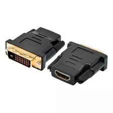 Adaptador Dvi-d Fêmea Para Hdmi 1.4 Macho (5unid) 