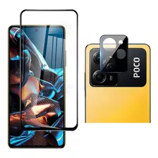 Película Vidro 3d + Película Câmera P/ Xiaomi Poco X5 Pro 5g