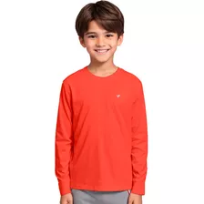 Camisa Térmica Infantil Proteção Solar Uv Blusa Segunda Pele