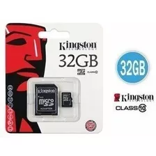 Micro Sd Kingston *clase 10 32 Gb *itech