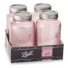 Ball Jar Rose - Tarros De Enlatado De Boca Regular,.