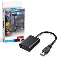 Cabo Adaptador Conversor Usb X Hdmi 1080p Placa Multi Telas