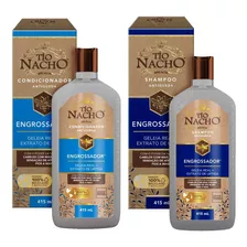  Kit Tio Nacho Engrossador Shampoo E Condicionador 415ml Cada