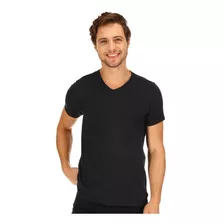 Playera Manga Corta Cuello V Optima Max 