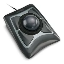 Mouse Trackball Kensington Expert (k64325), Negro Plateado,.