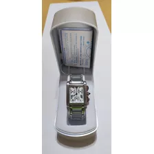 Reloj Cartier Tank Francaise Chrono De Acero Replica 