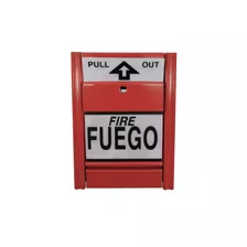 Palanca De Incendio Metalica Fuego Color Rojo F-101s Ikseg