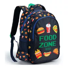 Mochila Escolar Infantil De Alças Masculina 2 Temas