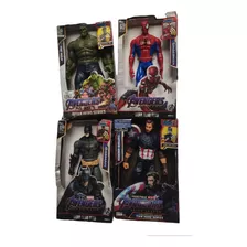 Muñecos Superhéroes Avengers Dc Batman Capitan Hulk Spiderma