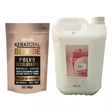 Polvo Decolorante Blonde + Agua Oxigenada 20 Cremoso 5ltros