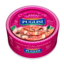 Cazuela De Calamares Puglisi Lata 170 Grs X 6 Unidades 