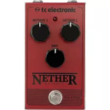 Tc Electronic Nether Octaver Pedal Octavador True Bypass 