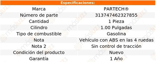 1- Bomba Frenos Lexus Es300 3.0lv6 1995/2001 Partech Foto 3