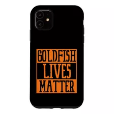 iPhone 11 Goldfish Lives Matter Acuario Agua Peces Criador C