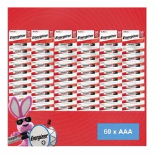 60 X Pilas Aaa Energizer Max E92 Pilas Alcalinas 1.5v