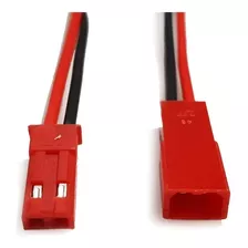 Conector Jst Rcy 2 Pines Pitch 2.5mm Siliconado 10cm Ptec