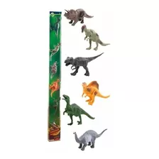 Dinosaurios Pack X 6 En Tubo Niños Ft800