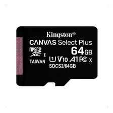 Cartão De Memória Kingston 64gb Canvas Select Plus Lacrado