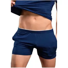 Kit 3 Shorts Masculino De Dormir Samba Canção Com Bolso