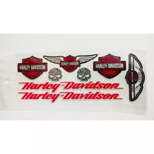 Kit Calcomanias Reflectivas Harley Davidson